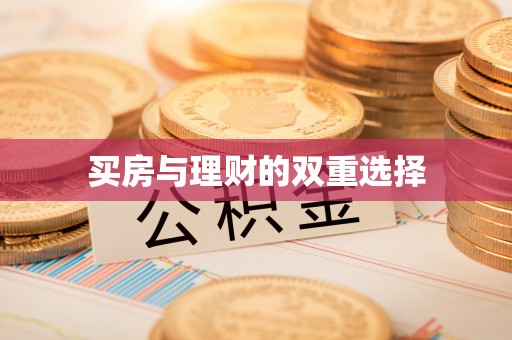 徐闻买房与理财的双重选择