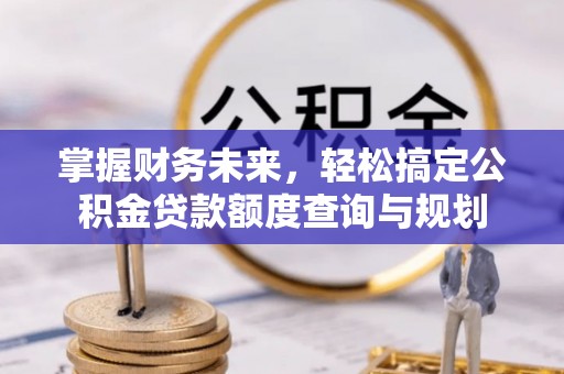 徐闻掌握财务未来，轻松搞定公积金贷款额度查询与规划