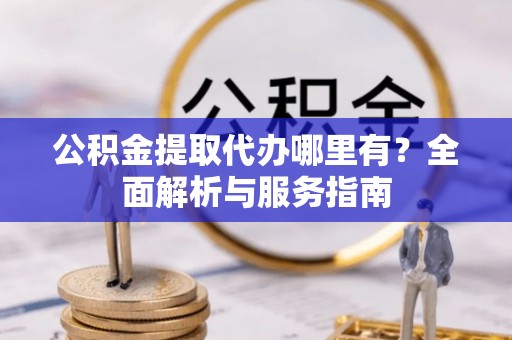 徐闻公积金提取代办哪里有？全面解析与服务指南