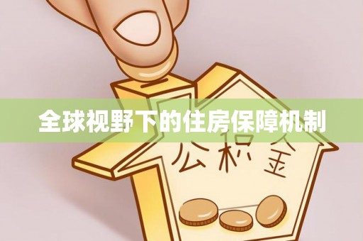 徐闻全球视野下的住房保障机制