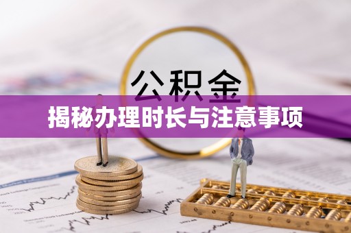 徐闻揭秘办理时长与注意事项