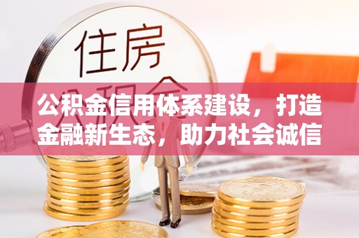 徐闻公积金信用体系建设，打造金融新生态，助力社会诚信发展