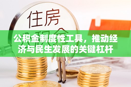 徐闻公积金制度性工具，推动经济与民生发展的关键杠杆