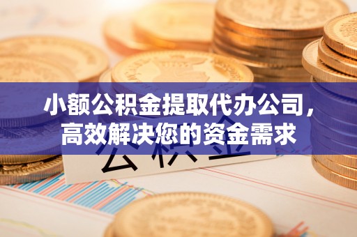 徐闻小额公积金提取代办公司，高效解决您的资金需求