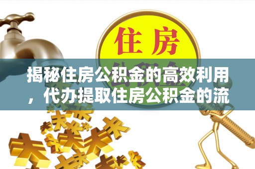 徐闻揭秘住房公积金的高效利用，代办提取住房公积金的流程与技巧
