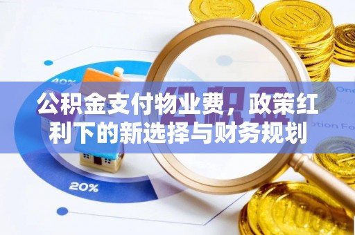 徐闻公积金支付物业费，政策红利下的新选择与财务规划