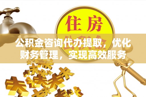 徐闻公积金咨询代办提取，优化财务管理，实现高效服务