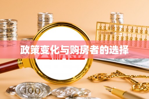 徐闻政策变化与购房者的选择