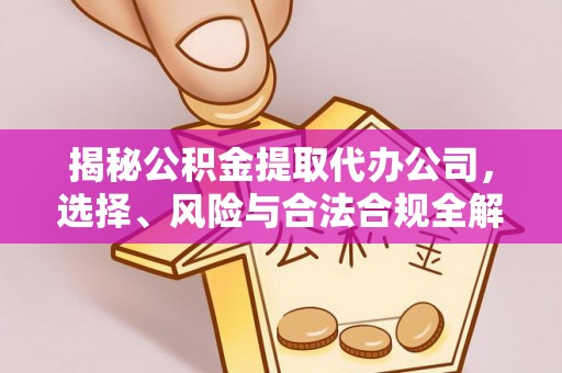 徐闻揭秘公积金提取代办公司，选择、风险与合法合规全解析