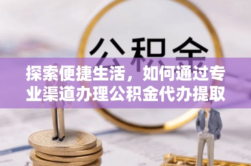 徐闻探索便捷生活，如何通过专业渠道办理公积金代办提取业务