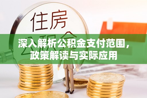 徐闻深入解析公积金支付范围，政策解读与实际应用