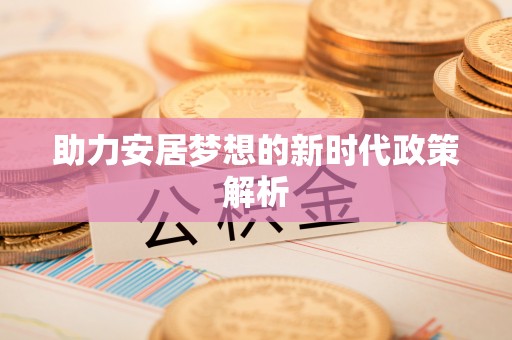 徐闻助力安居梦想的新时代政策解析