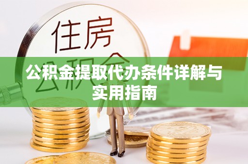 徐闻公积金提取代办条件详解与实用指南