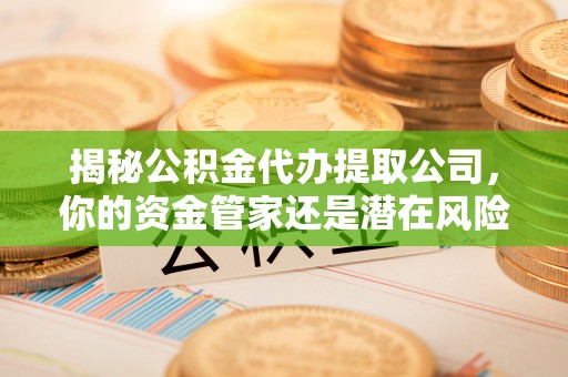 徐闻揭秘公积金代办提取公司，你的资金管家还是潜在风险？