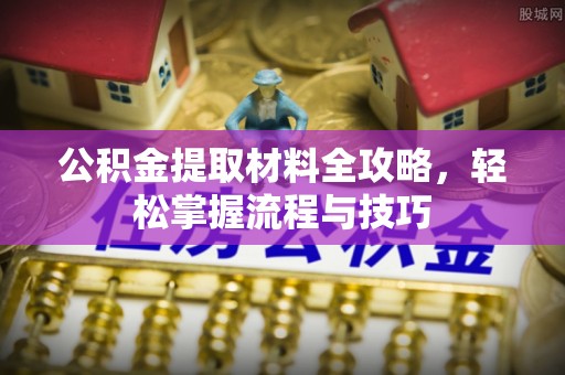 徐闻公积金提取材料全攻略，轻松掌握流程与技巧