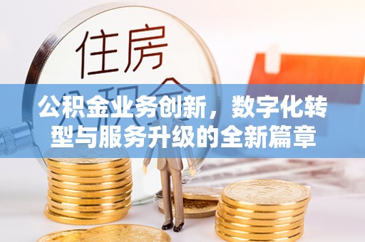 徐闻公积金业务创新，数字化转型与服务升级的全新篇章