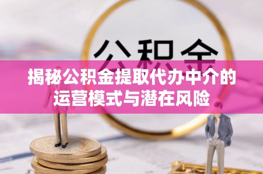 徐闻揭秘公积金提取代办中介的运营模式与潜在风险