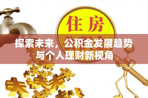 徐闻探索未来，公积金发展趋势与个人理财新视角