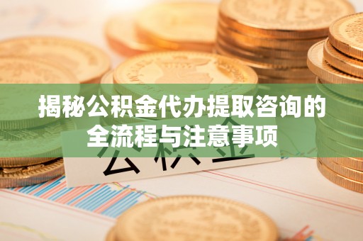 徐闻揭秘公积金代办提取咨询的全流程与注意事项