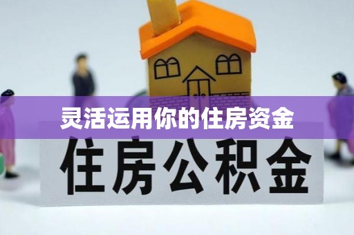 徐闻灵活运用你的住房资金