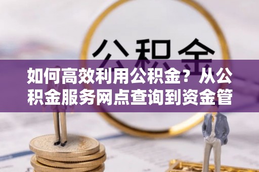 徐闻如何高效利用公积金？从公积金服务网点查询到资金管理全攻略