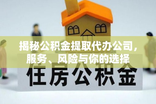 徐闻揭秘公积金提取代办公司，服务、风险与你的选择