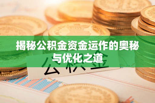 徐闻揭秘公积金资金运作的奥秘与优化之道