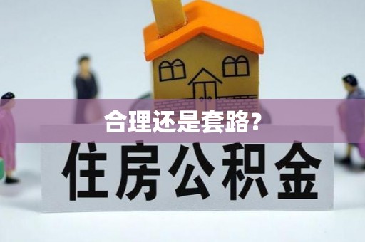 徐闻合理还是套路？
