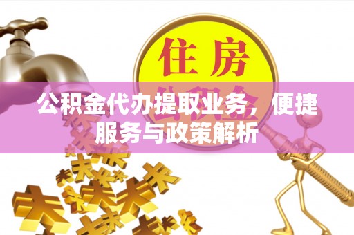 徐闻公积金代办提取业务，便捷服务与政策解析