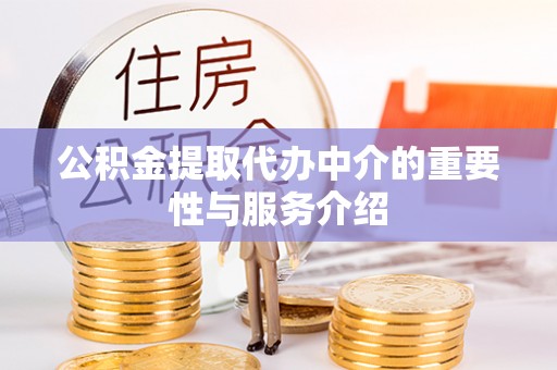 徐闻公积金提取代办中介的重要性与服务介绍