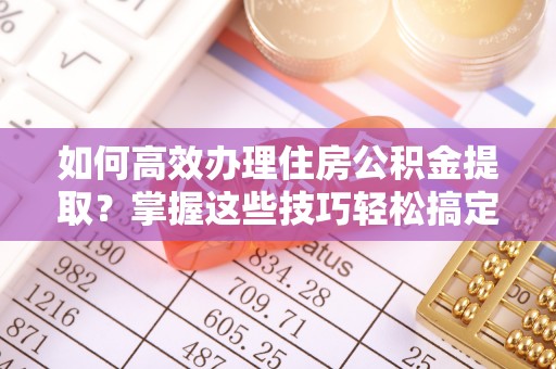 徐闻如何高效办理住房公积金提取？掌握这些技巧轻松搞定
