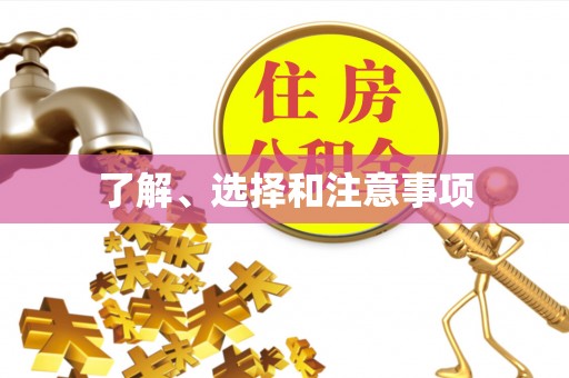 徐闻了解、选择和注意事项