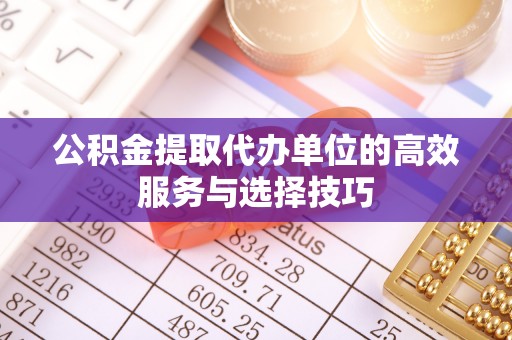 徐闻公积金提取代办单位的高效服务与选择技巧