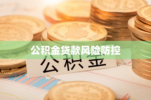 徐闻公积金贷款风险防控